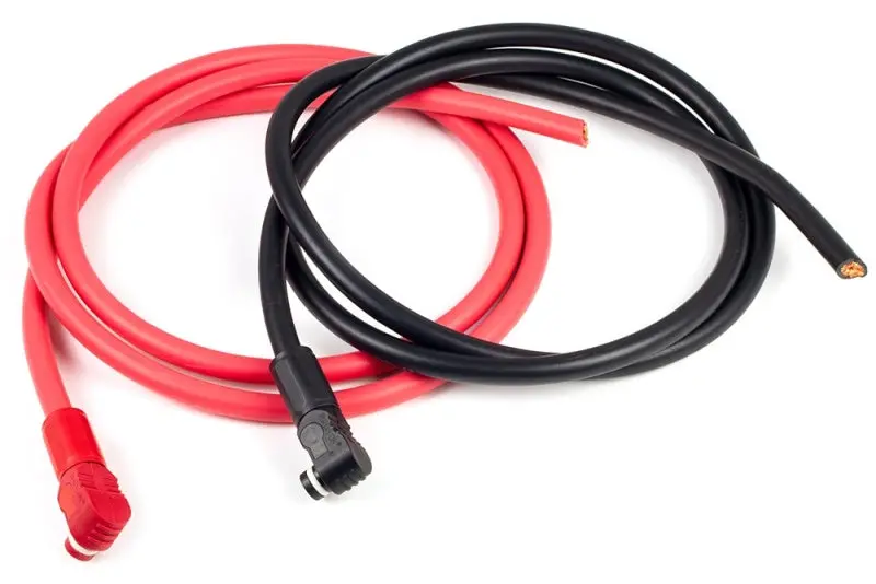 Haltech 1Awg Terminated Cable - Pair (6M) 1