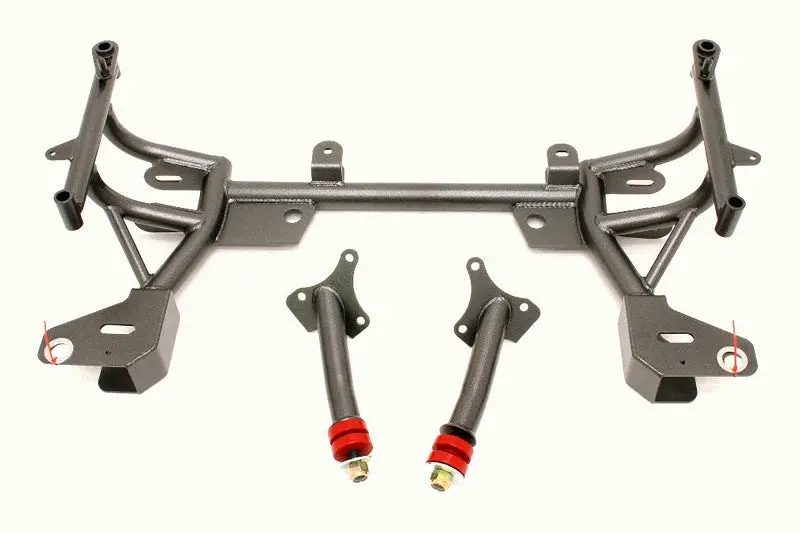 Bmr 93-02 F-Body K-Member W/ Turbo Sbc/Bbc Motor Mounts And Std. Rack Mounts - Black Hammertone 1