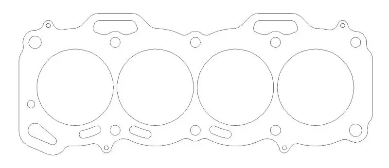 Cometic Toyota 3E/4E/5E 1.3L/1.5L 75Mm Bore .040 Inch Mls Head Gasket Fwd W/ No Extra Oil Holes 1