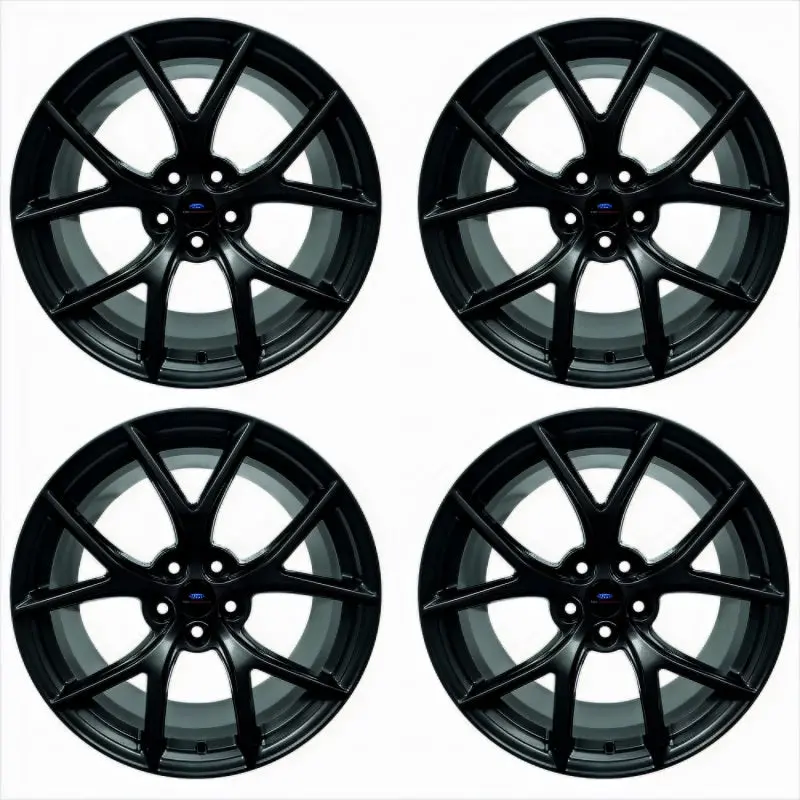 Ford Racing 15-20 Mustang19x9.5In & 19X10in Wheel Kit W/Tpms - Matte Black 1