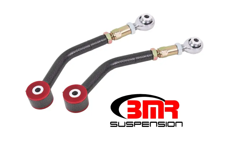 Bmr 08-17 Challenger Upper Control Arms On-Car Adj. Rod Ends (Polyurethane) - Black Hammertone 1