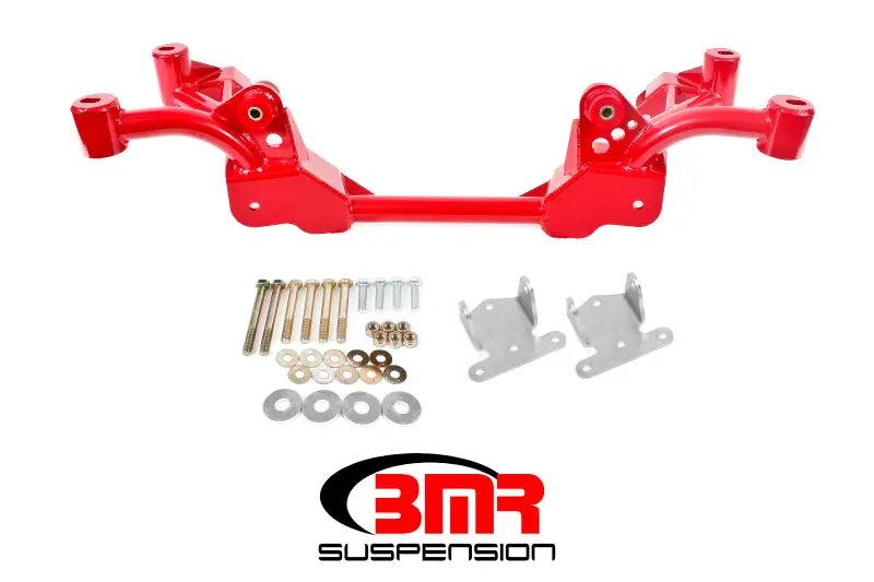 Bmr 82-82 3Rd Gen F-Body K-Member W/ Sbc/Bbc Motor Mounts And Std. Rack Mounts - Red 1