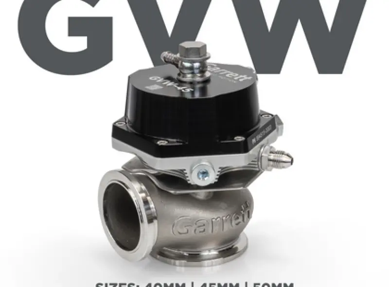 Garrett Gvw-45 45Mm Wastegate Kit - Black 1