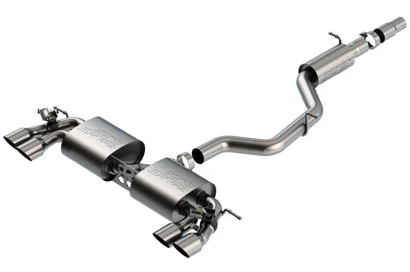 Borla 18-19 Vw Golf R Mk7.5 2.0L S-Type Catback Exhaust W/ Resonator 1