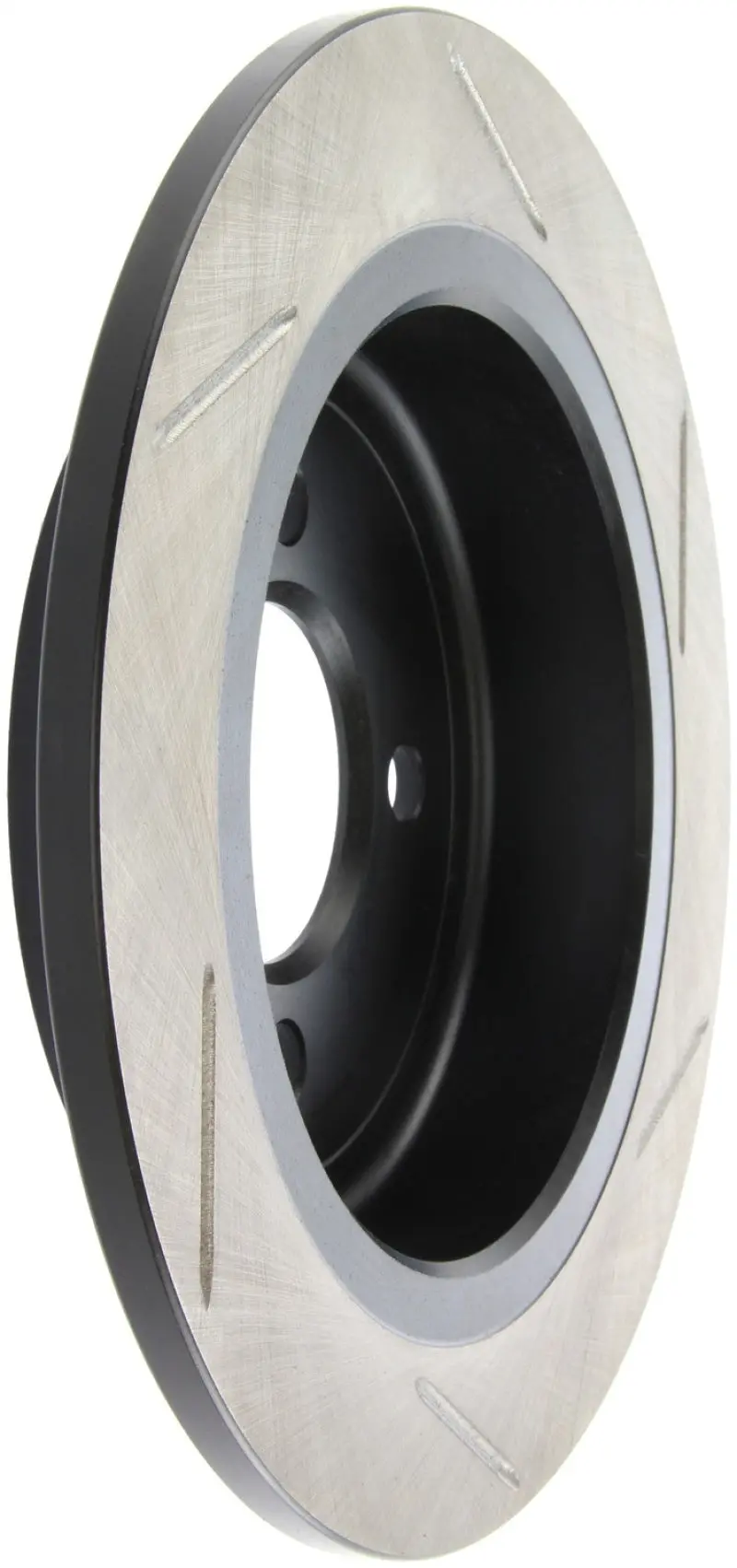 Stoptech Power Slot 02-06 Mini Cooper / Mini Cooper S Rear Right Sportstop Slotted Rotor 1