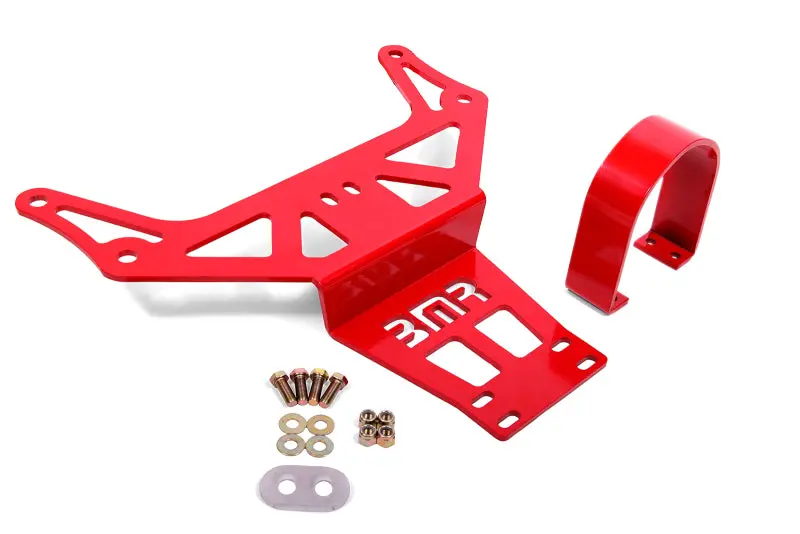 Bmr 15-18 Dodge Challenger (Auto Trans) Hellcat/Demon Driveshaft Safety Loop - Red 1