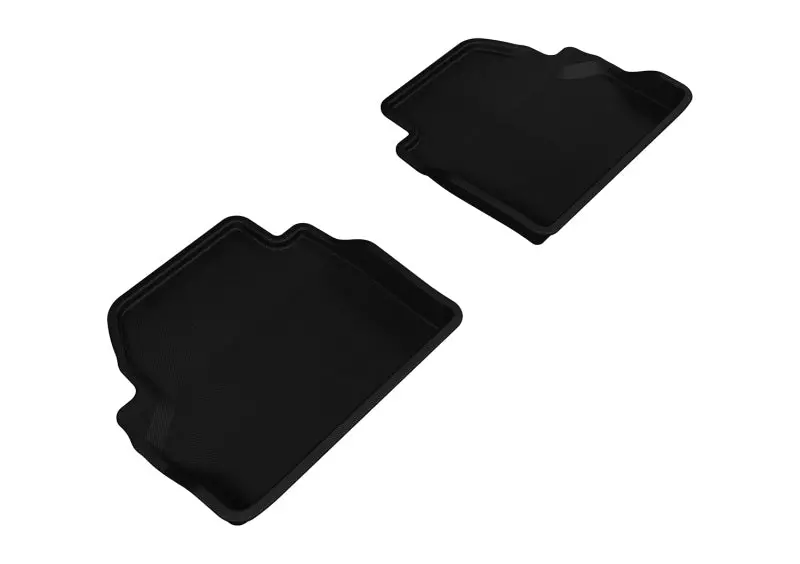 3D Maxpider 2014-2020 Bmw 4 Series F32 Kagu 2Nd Row Floormats - Black 1