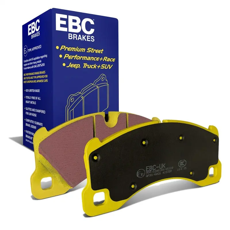 Ebc 10+ Porsche Cayenne 3.0 Supercharged Hybrid Yellowstuff Front Brake Pads 1