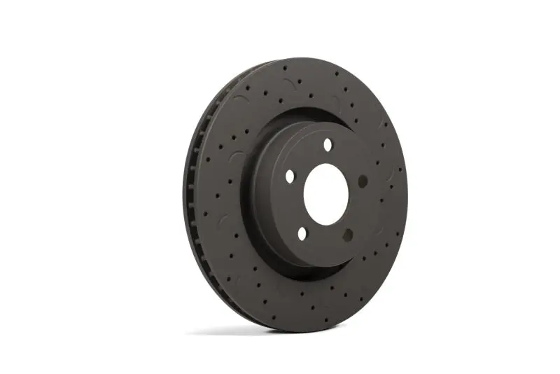 Hawk Talon 2002 Mini Cooper Drilled And Slotted Rear Brake Rotor Set 1