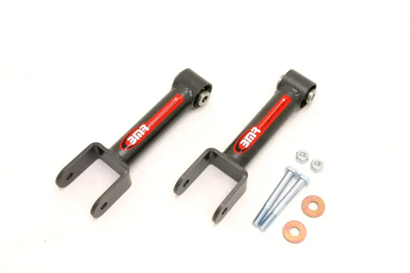 Bmr 79-04 Fox Mustang Upper Control Arm Non-Adj. W/ Spherical Bearings - Black Hammertone 1