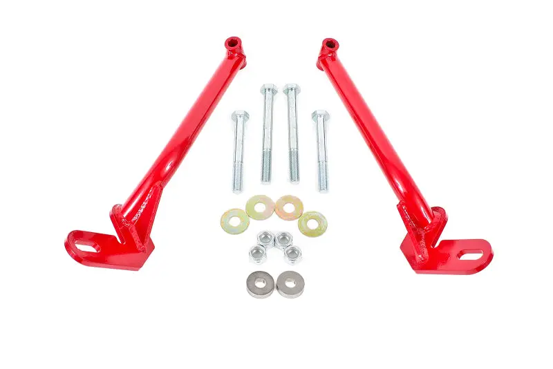 Bmr 78-87 G-Body Control Arm Reinforcement Braces - Red 1