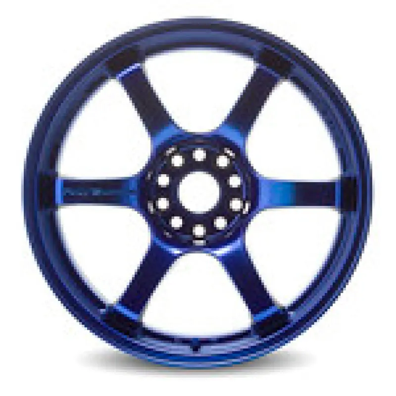 Gram Lights 57Dr 18X10.5 +12 5-114.3 Sputter Blue Wheel 1