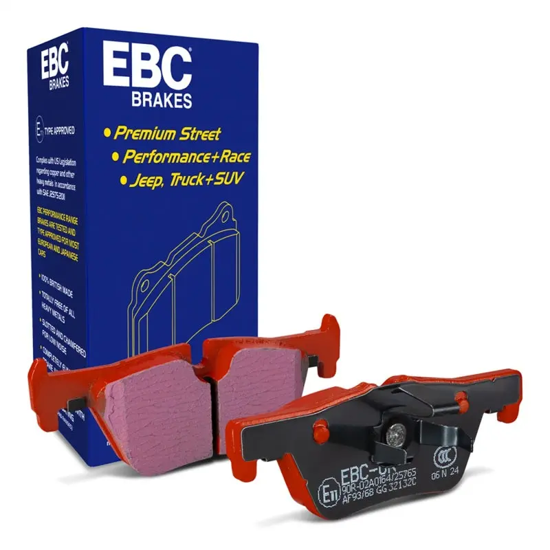 Ebc 14+ Bmw 228 Coupe 2.0 Turbo Ate Calipers Redstuff Rear Brake Pads 1