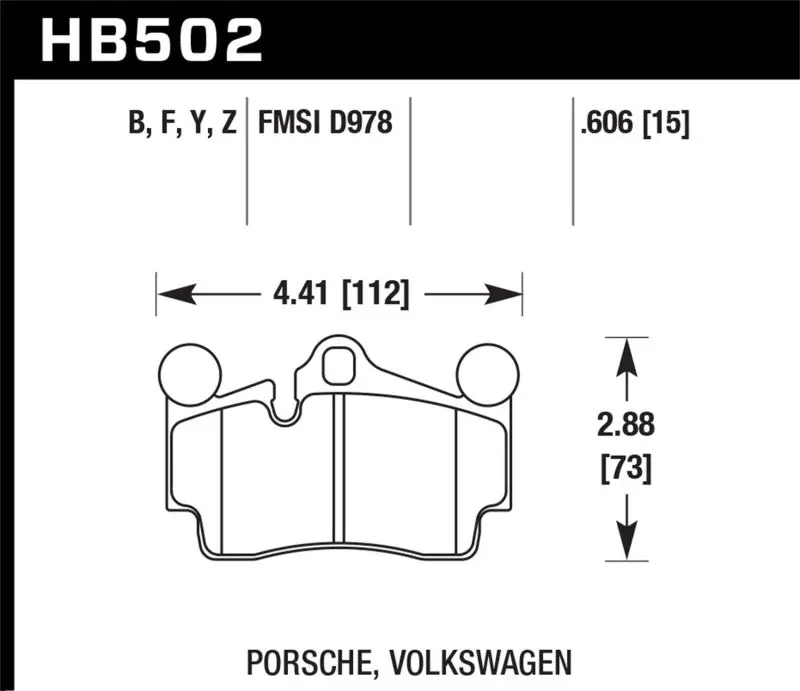 Hawk Lts Street Brake Pads 1