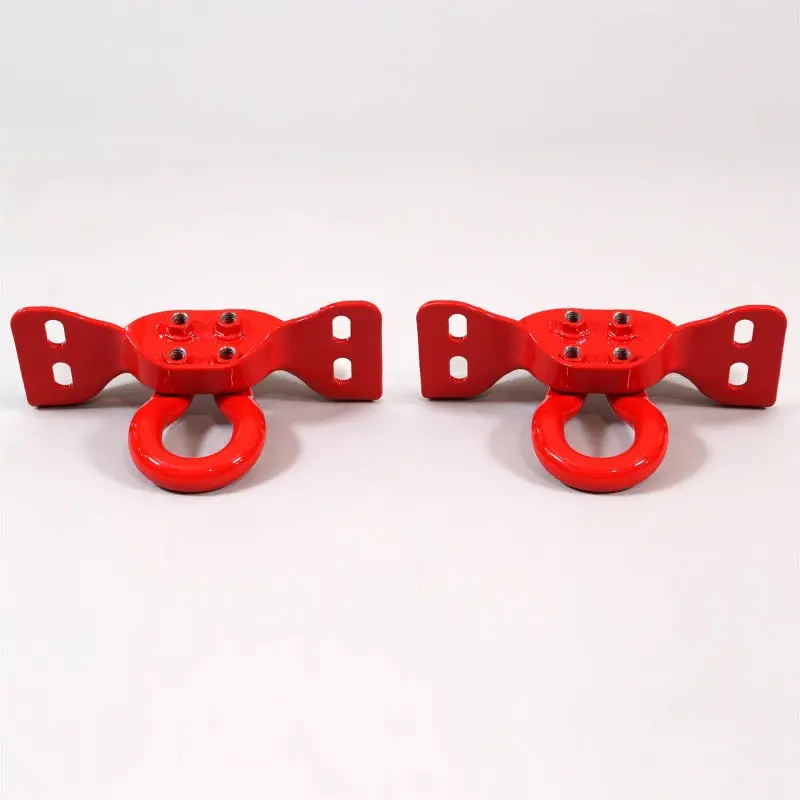 Ford Racing 17-22 Super Duty Tow Hooks - Red (Pair) 1