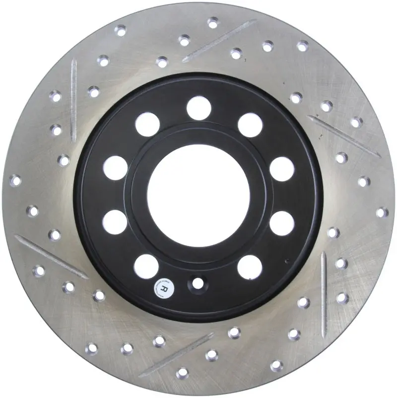 Stoptech Slotted & Drilled Sport Brake Rotor 1