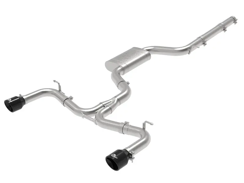 Afe Machforce Xp 3In-2.5In Ss Exhaust Cat-Back 18-19 Volkswagen Gti (Mk7.5) L4-2.0L (T) - Black 1