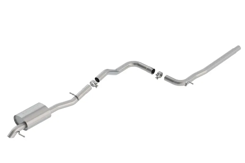 Borla 2019 Volkswagen Jetta 1.4L 2.5In Pipe Dia 2.5In Tip Turn Down Pipe S Type Catback Exhaust 1