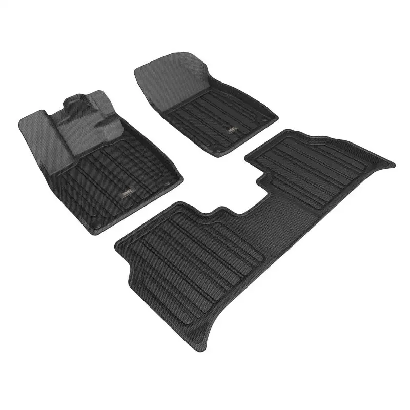 3D Maxpider 22-23 Volkswagen Id.4 Elitect Floor Mat- Black R1 R2 1