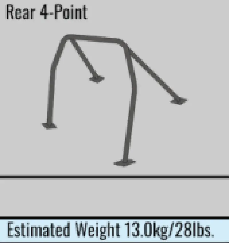 Cusco Safety 21 2-Passenger 4-Point Blk Roll Cage Subaru Wrx Gda 01-07 (S/O/No Cancel) 1