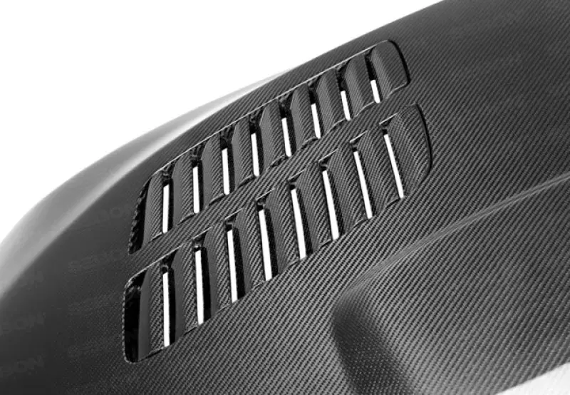 Seibon 12-13 Bmw F30 Gtr-Style Carbon Fiber Hood 1