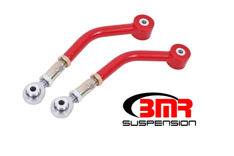 Bmr 08-17 Challenger Upper Control Arms On-Car Adj. Rod Ends (Polyurethane) - Red 1