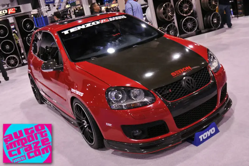 Seibon 06-08 Vw Gti Oem Carbon Fiber Hood 1
