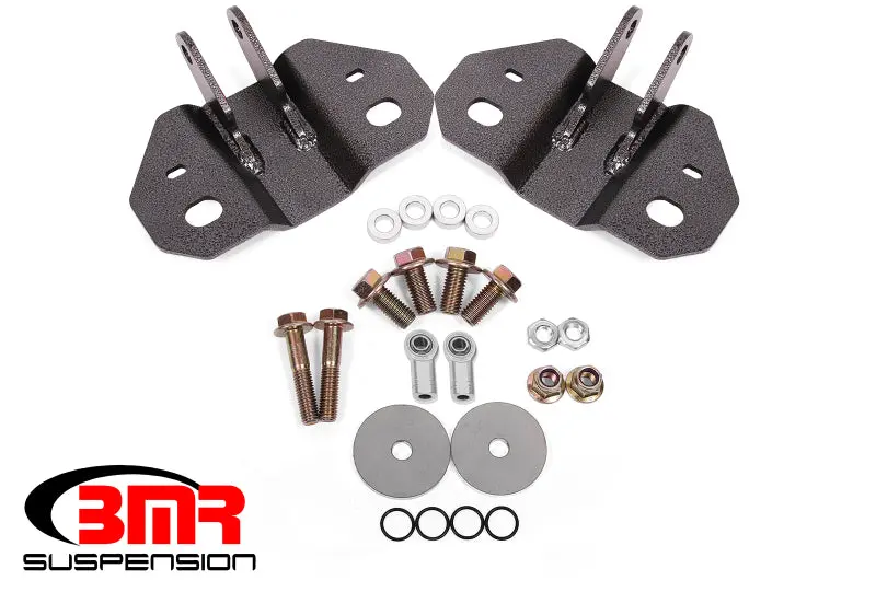Bmr Suspension 15-19 Ford Mustang Rear Upper Shock Mount- Hammertone Black 1
