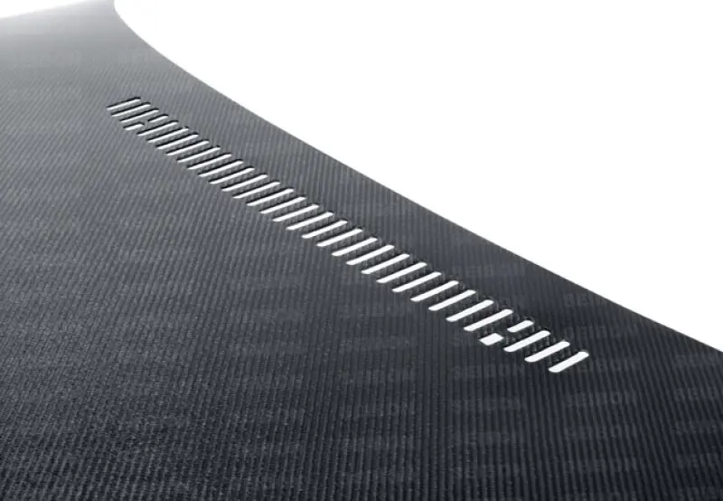 Seibon 02-05 Bmw 3 Series 4Dr E46 (Manuf Date 7/02-7/06 Models Only) Oem-Style Carbon Fiber Hood 1