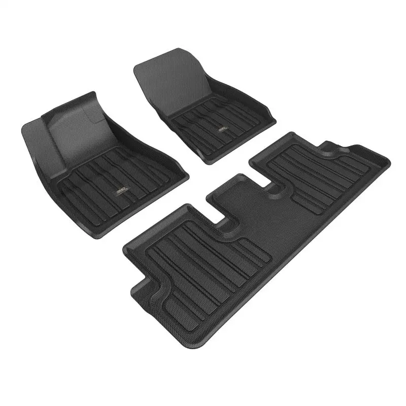 3D Maxpider 2024 Tesla Model 3 Elitect Floor Mat 1St/2Nd Row 1