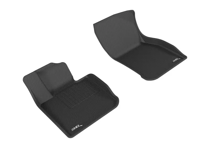 3D Maxpider 2014-2019 Mini Hardtop 4-Door Kagu 1St Row Floormat - Black 1