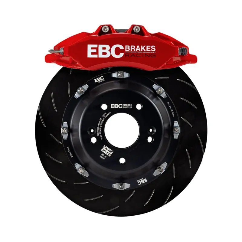 Ebc Racing 2019+ Bmw M235i (F44) Red 6 Piston Apollo Calipers 355Mm Rotors Front Big Brake Kit 1