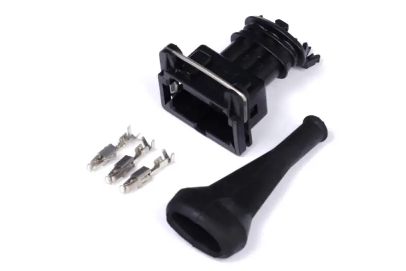 Haltech Bosch 3 Pin Junior Timer Female Connector Plug & Pins 1