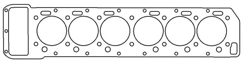 Cometic 71-93 Jag V12 Right Side 93Mm .059 Inch Cfm-20 Mls Head Gasket 1