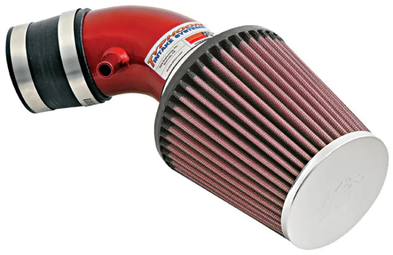 K&N 02-06 Mini Cooper (Non S) Red Typhoon Short Ram Intake 1