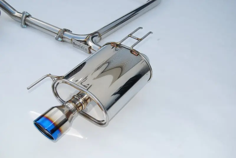 Invidia 04-08 Acura Tsx Q300 Rolled Titanium Tip Cat-Back Exhaust 1
