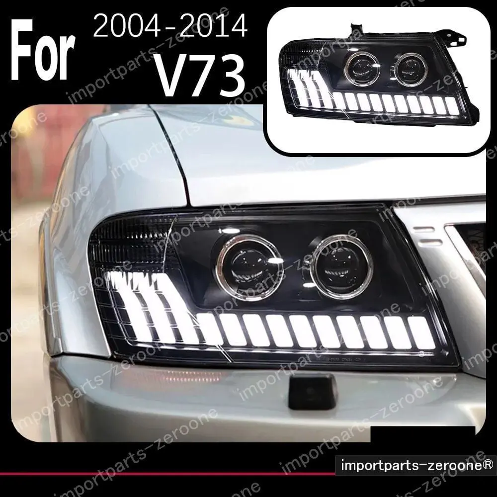 三菱　パジェロ　V73　V75　V77　アップグレードヘッドライト　左ハンドル用　Headlight All 　-Had-1058 1