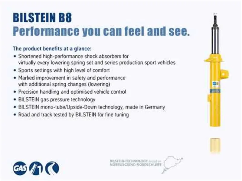 Bilstein 5100 Series 2012 Bmw Z4 Sdrive35i Front Left Suspension Strut Assembly 1