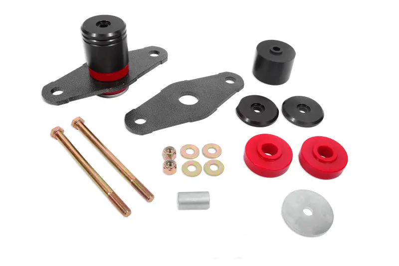 Bmr 11-18 Dodge Challenger Motor Mount Polyurethane Bushing Upgrade Kit - Black Anodized 1