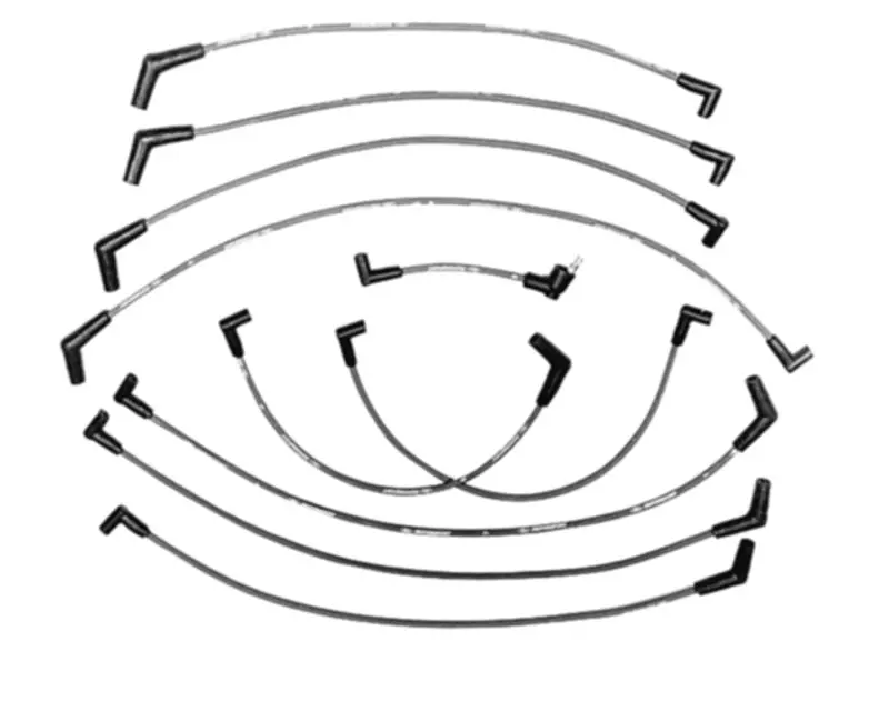 Ford Racing 9Mm Spark Plug Wire Sets - Blue 1
