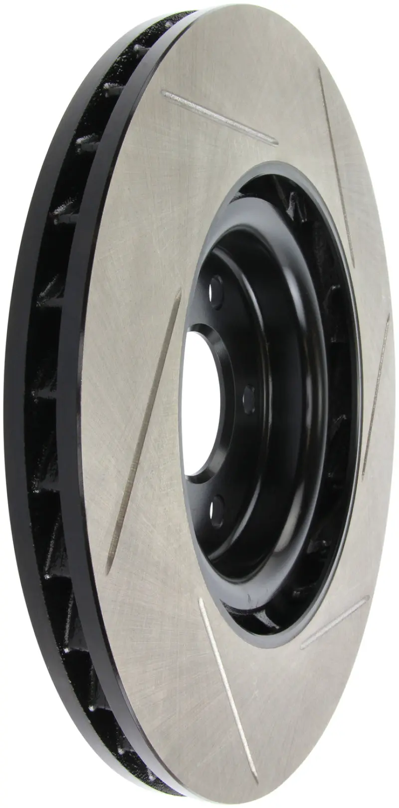 Stoptech Power Slot 10-6/11 Audi S4 / 08-11 S5 Front Right Slotted Rotor 1