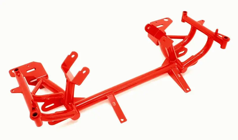 Bmr 98-02 4Th Gen F-Body K-Member W/ Turbo Ls1 Motor Mounts And Pinto Rack Mounts - Red 1