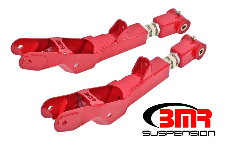 Bmr 10-15 5Th Gen Camaro Lower Control Arms Rear On-Car Adj. (Polyurethane) - Red 1