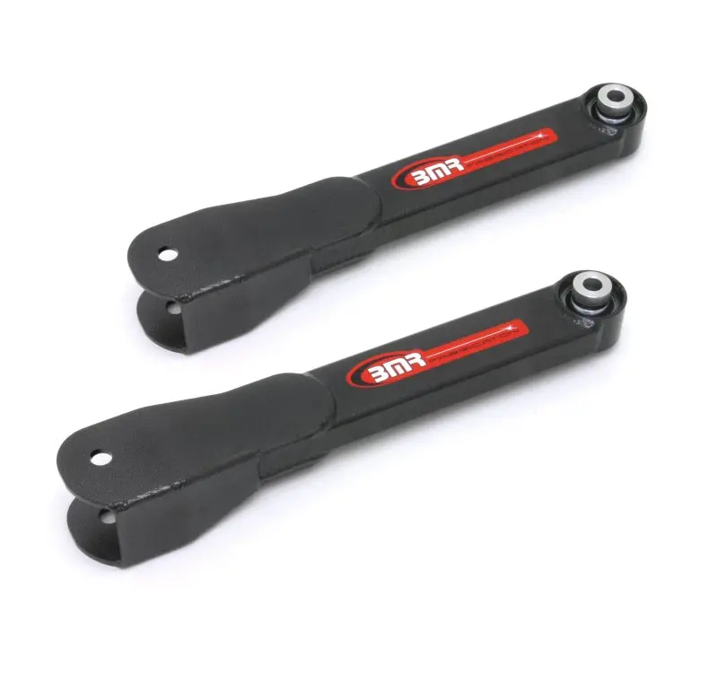 Bmr 10-15 5Th Gen Camaro Rear Non-Adj. Trailing Arms W/ Spherical Bearings - Black Hammertone 1