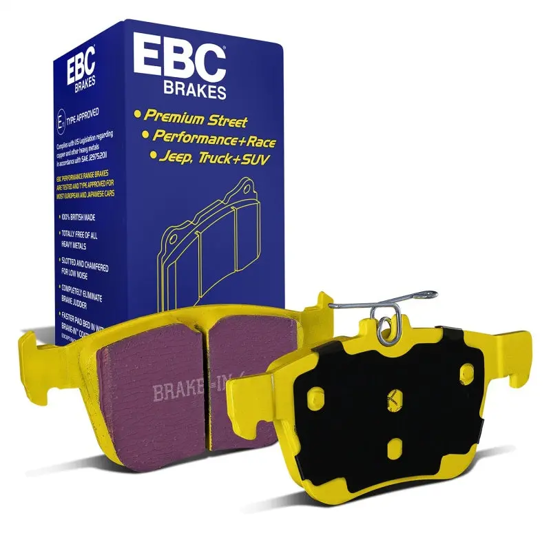 Ebc 2014+ Audi A3 1.8 Turbo (W/Electronic Parking Brake) Yellowstuff Rear Brake Pads 1