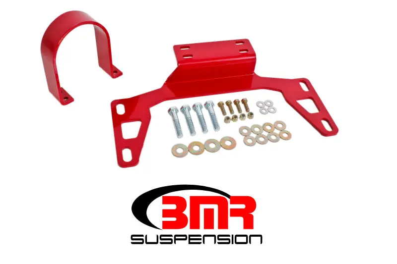 Bmr 11-14 S197 Mustang Front Driveshaft Safety Loop - Red 1