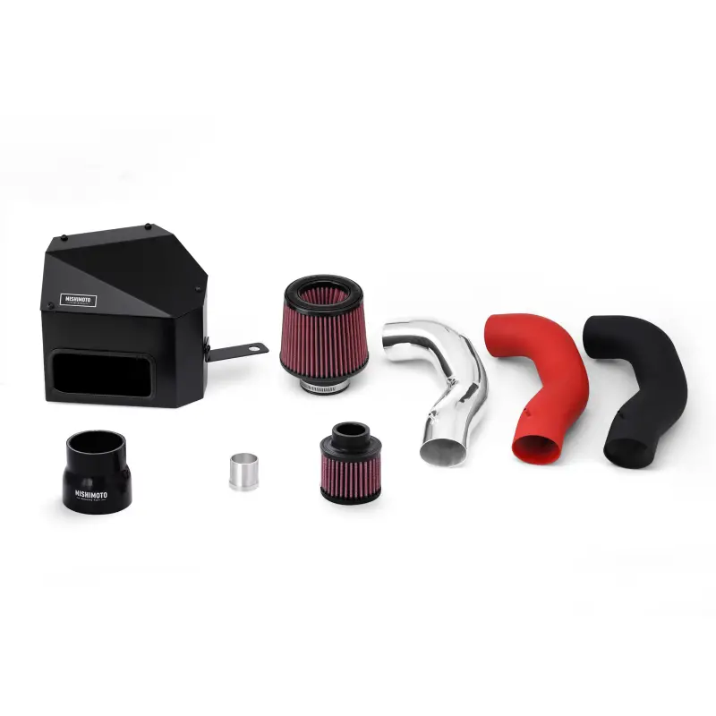 Mishimoto 15-16 Vw Golf/Gti 1.8L/2.0L Performance Air Intake Kit - Wrinkle Red 1