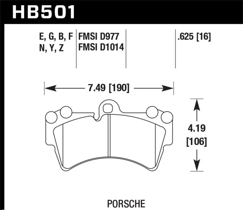 Hawk Lts Street Brake Pads 1