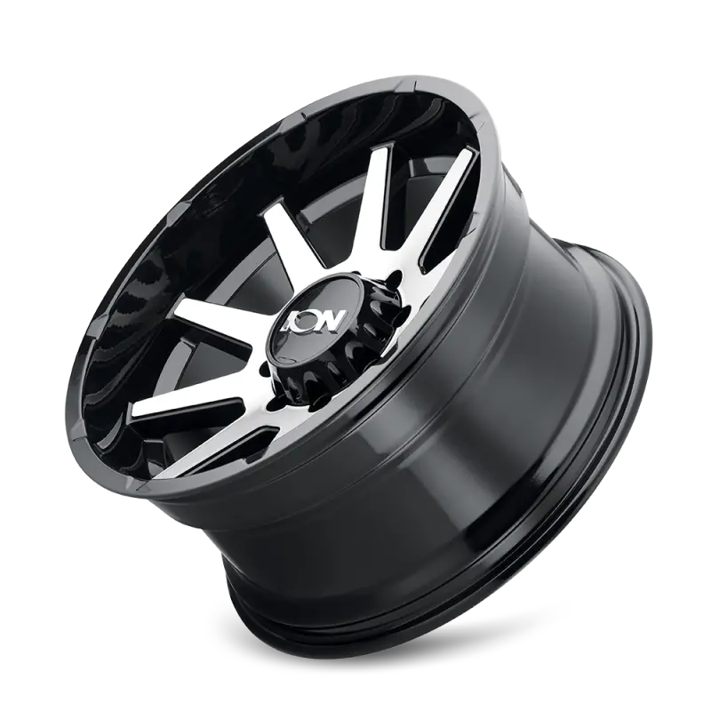 Ion Type 143 17X9 / 6X139.7 Bp / -12Mm Offset / 106Mm Hub Black/Machined Wheel 1
