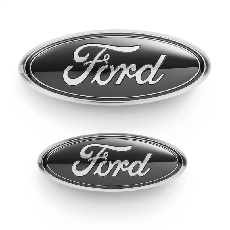 Ford Racing 2019-2022 Range Black Oval Kit - Pair 1